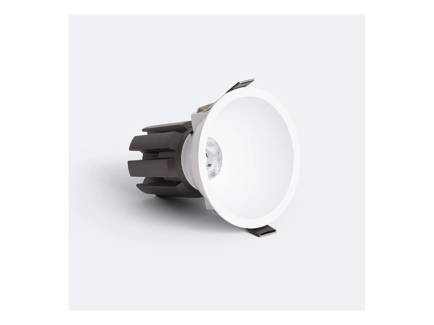 Faretto Downlight LED 9-12W Conico Areni Foro Ø 85 mm 4000K Nero Bianco Naturale 9 W
