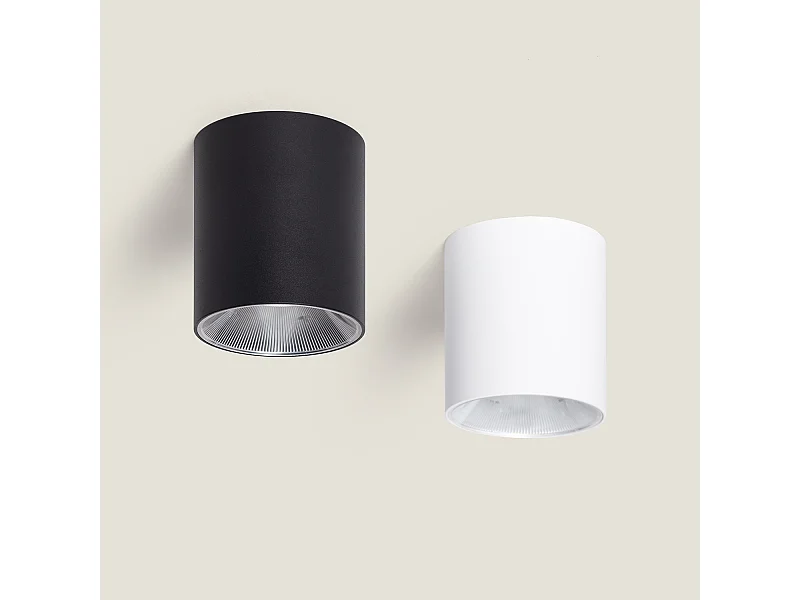 Applique da Soffitto LED 10W Circolare Syrah Bianco Selezionabile (Caldo-Naturale) (2700K - 3300K - 4000K)