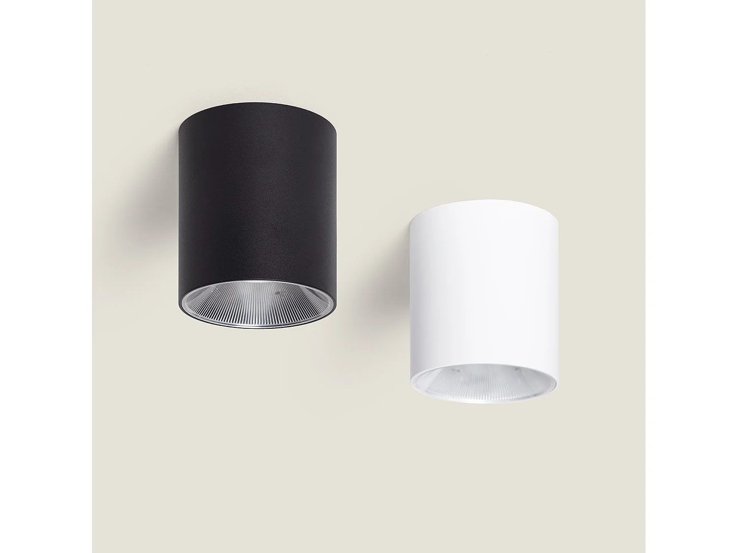 Plafonnier LED Rond 10W Aluminium Sélectionnable Syrah  Blanc Sélectionnable (chaud-neutre) (2700K - 3300K - 4000K)