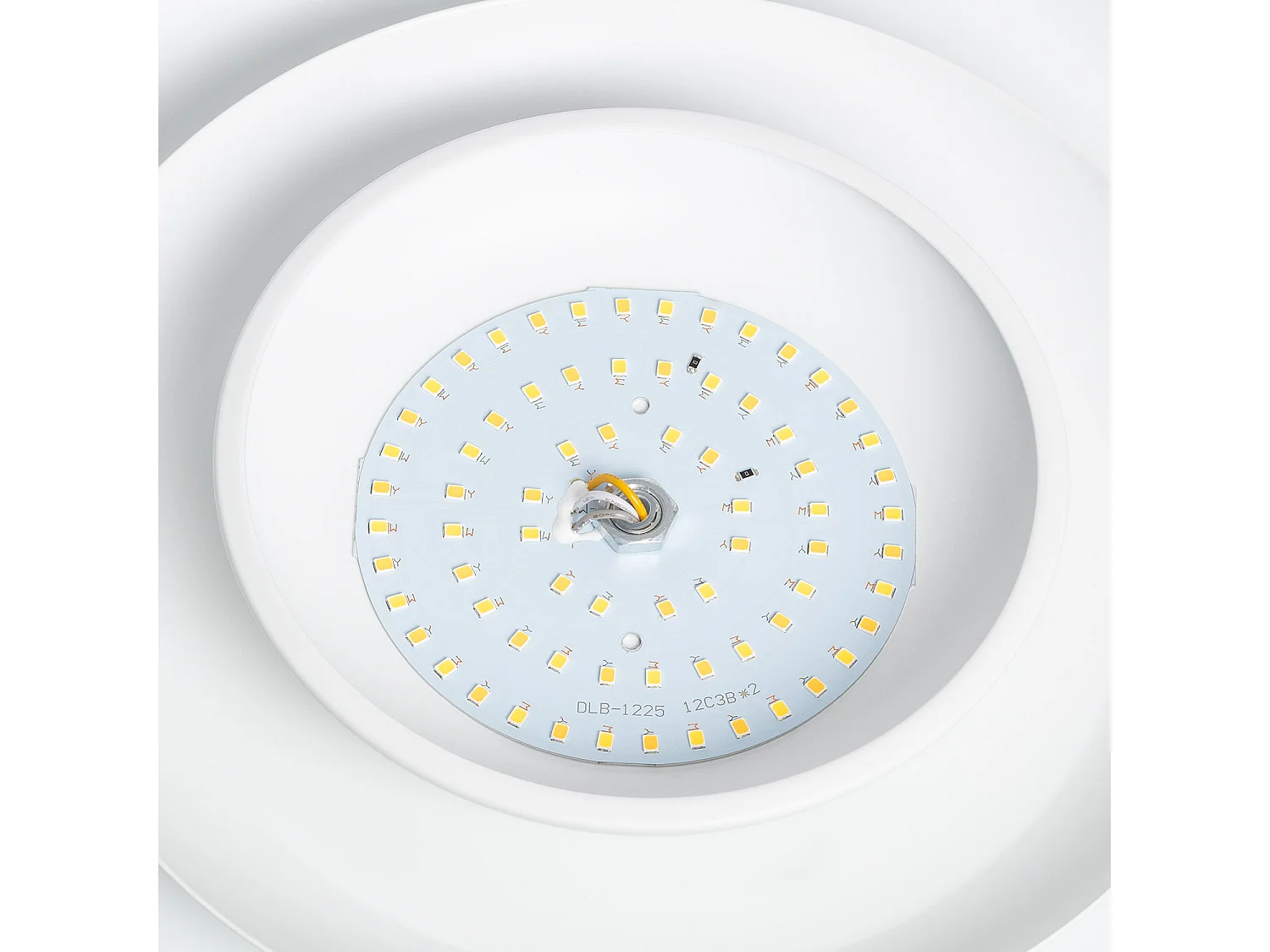 Plafonnier LED 20W Rond Métal Ø300 mm CCT Sélectionnable Telmor Blanc