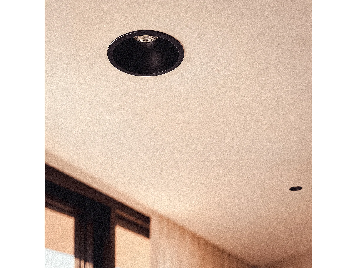 Foco Downlight LED 5W / 7W Cónico Areni Corte Ø 75 mm | Blanco Neutro 4000K | Dorado