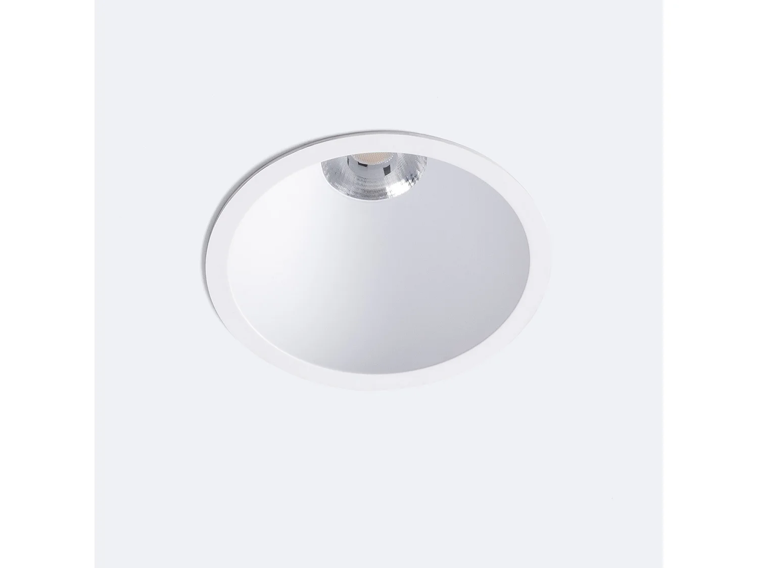 Foco Downlight LED 9W / 12W Cónico Areni Corte Ø 85 mm 3500K Negro Blanco Cálido 9 W