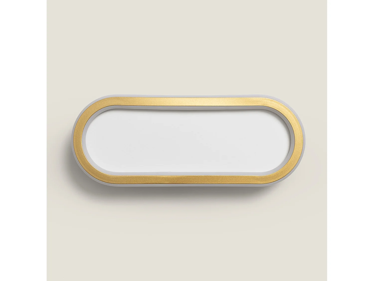 Plafonnier LED Aluminium 20W Gold Renoir Doré