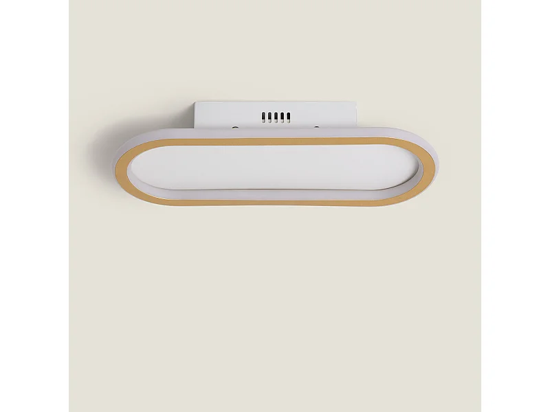 Plafonnier LED Aluminium 20W Gold Renoir Doré