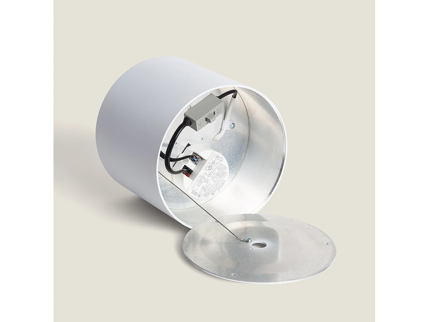 Plafonnier LED 30W Aluminium CCT Sélectionnable Syrah Blanc Sélectionnable (chaud-neutre) (2700K - 3300K - 4000K)