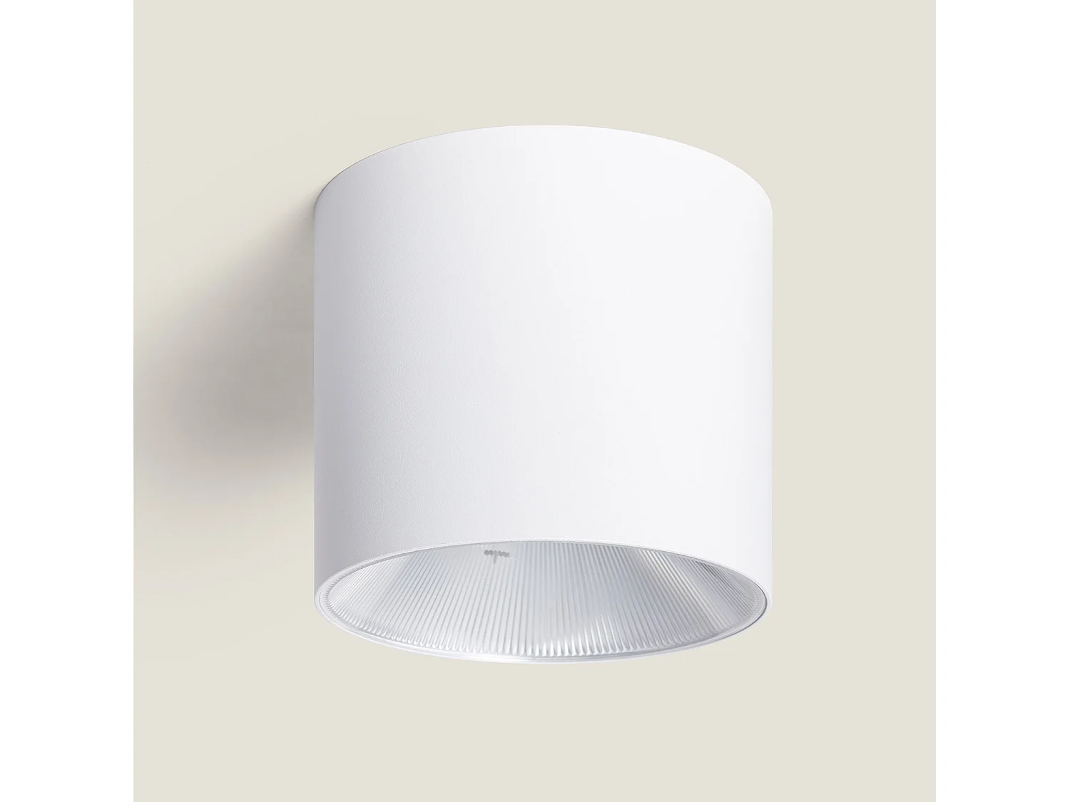 Aplique de Techo LED 20W Aluminio Syrah Blanco Seleccionable (Cálido-Neutro) 2700K - 3300K - 4000K