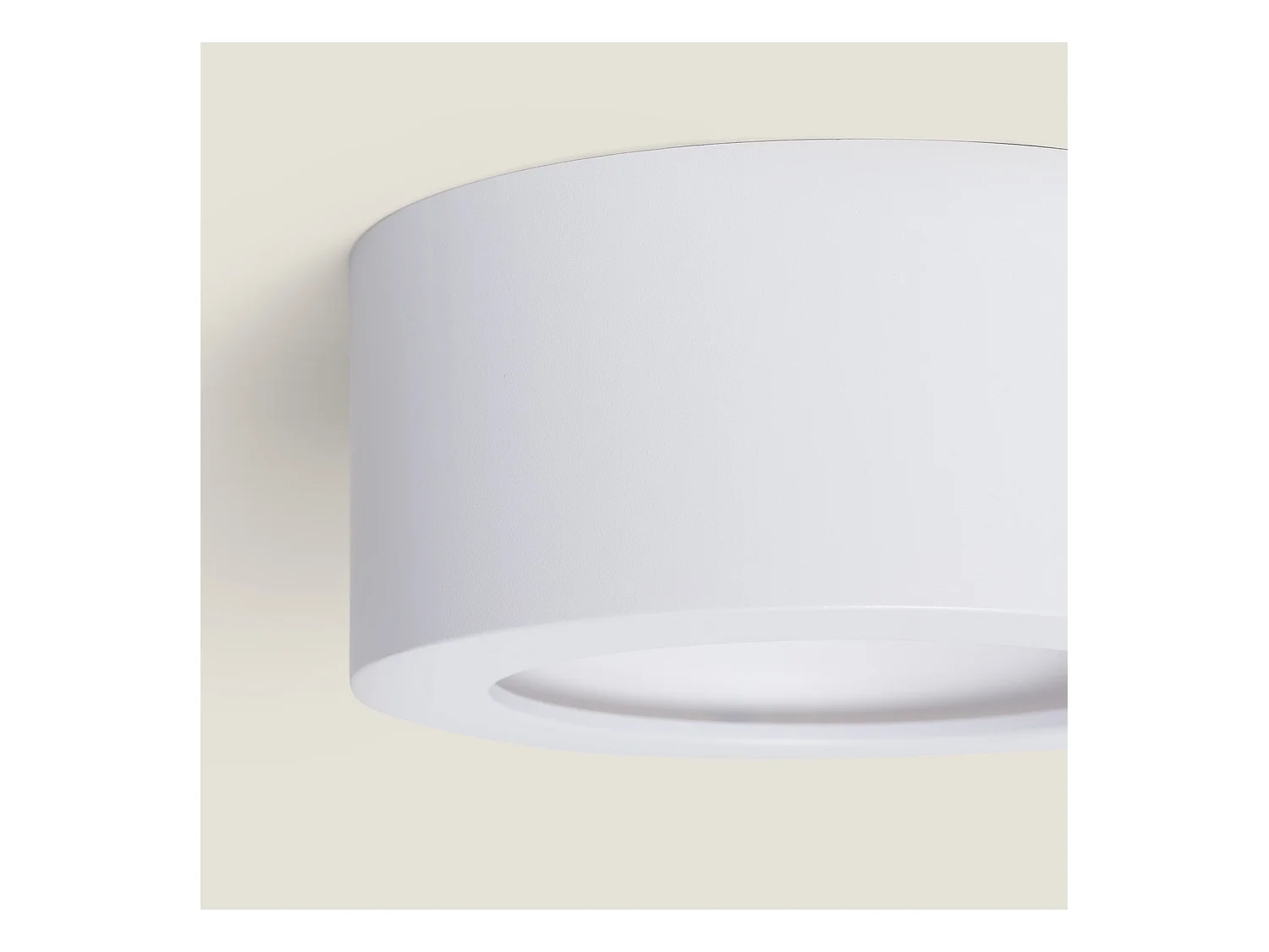 Plafonnier LED 24W Rond Tokkai Ø 175 mm 4000K Blanc Blanc neutre
