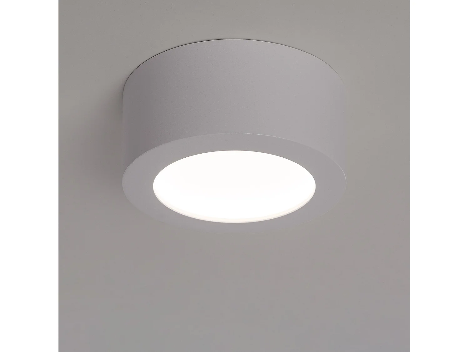 Plafonnier LED 24W Rond Tokkai Ø 175 mm 4000K Blanc Blanc neutre