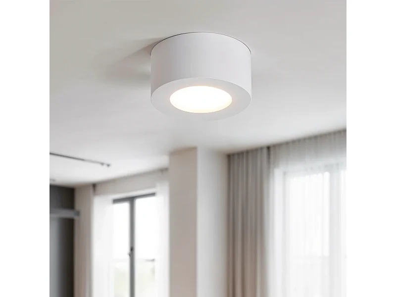 Plafón LED 24W Circular Aluminio Luz Indirecta Ø175 mm Tokkai 4000K Blanco Blanco Neutro
