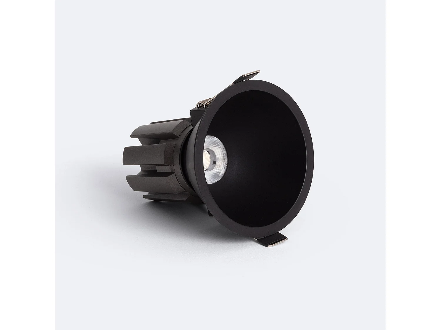 Faretto Downlight LED 9-12W Conico Areni Foro Ø 85 mm 2700K Nero Bianco Caldo 9 W