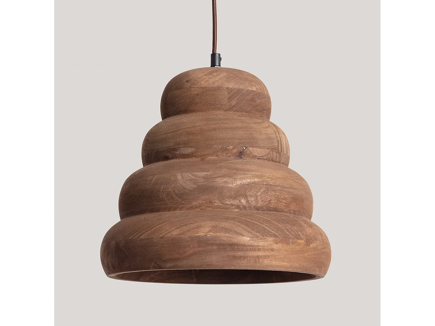 Suspension Bois Dallas I Brun