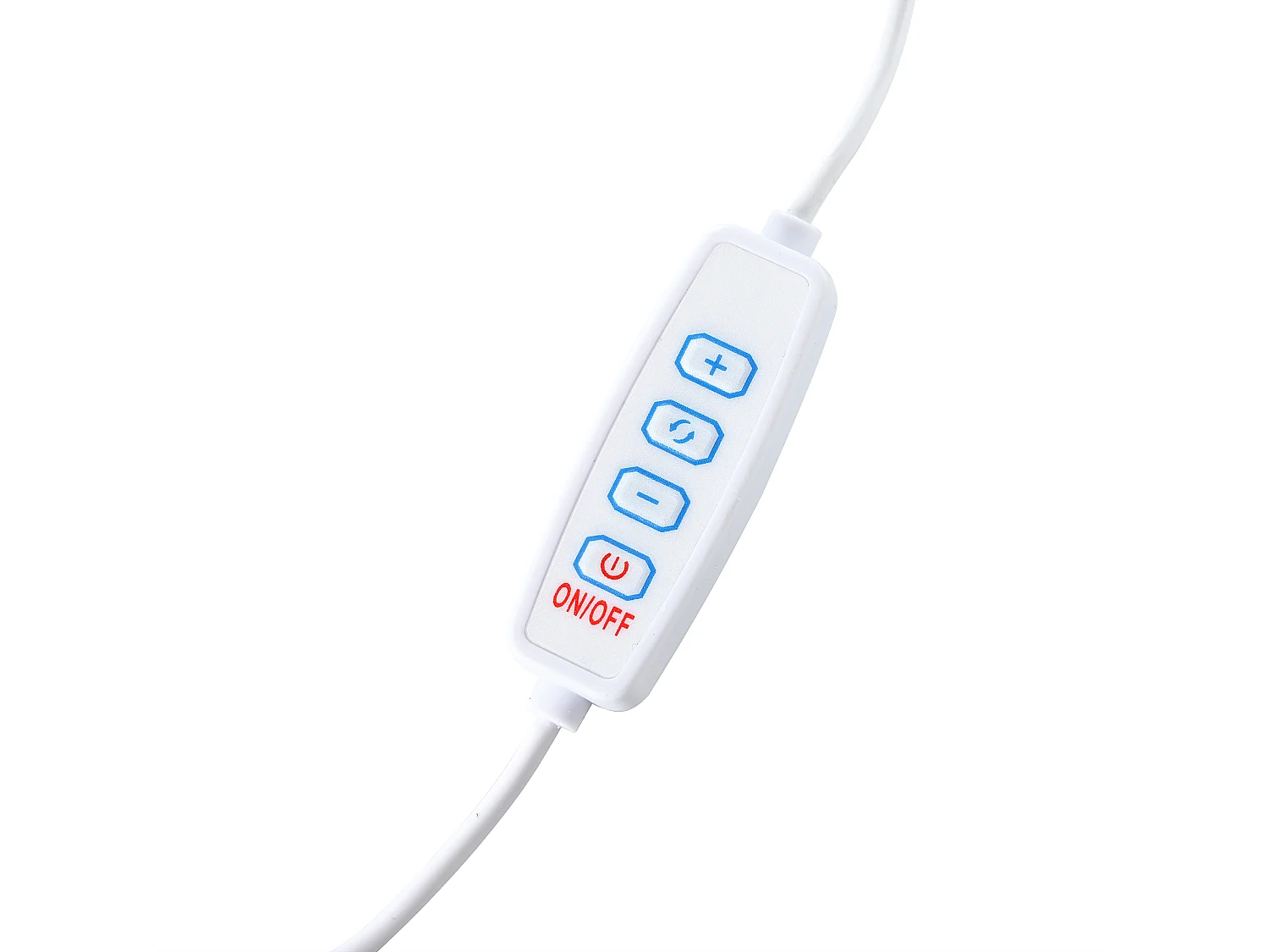 Coiffeuse avec miroir - avec tabouret - avec éclairage LED - avec luminosité réglable - 2 portes et 3 tiroirs - blanc