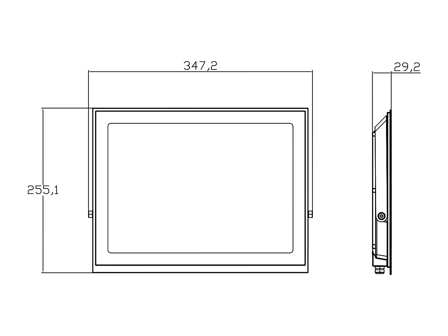 Proiettore LED 200W 120 lm/W IP65 S3 4000K No Bianco Bianco Naturale