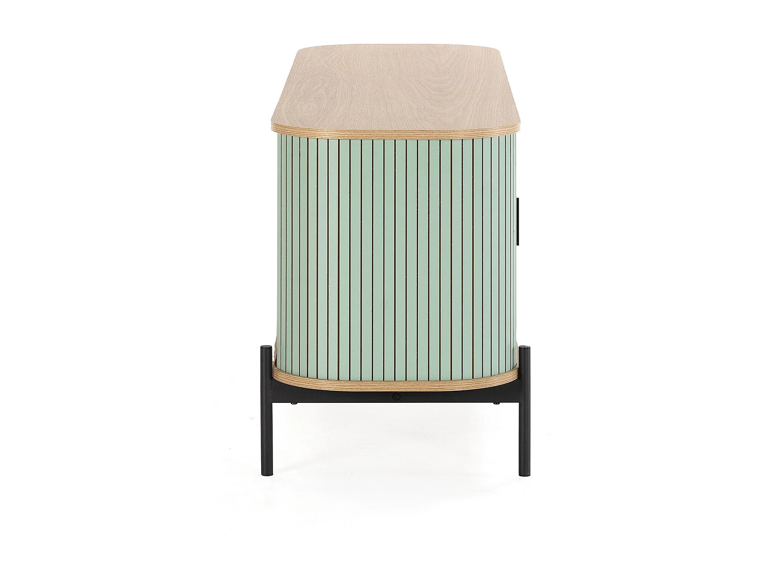 Mueble Tv Mónaco 2 puertas color Azul