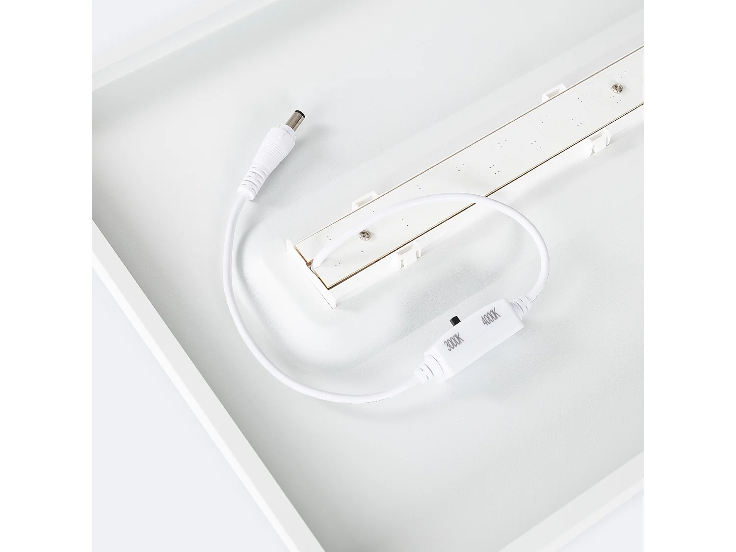 Panel LED 120x30 cm 30W 4200lm CCT Seleccionable VisualConfort 3000K - 4000K Seleccionable (Cálido-Neutro)