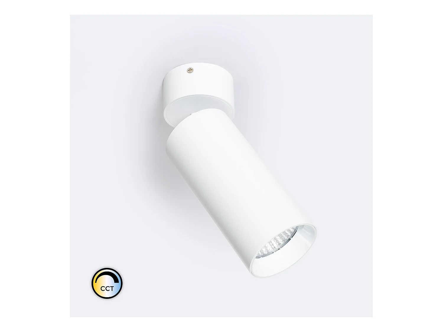 Applique LED Superficie 30W Alluminio Misoh (2700K - 4000K - 6000K) 38º Nero CCT