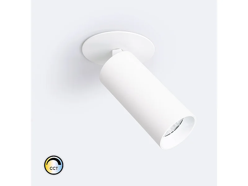 Foco LED Empotrable 18W Aluminio Misoh (2700K - 4000K - 6000K) 38º Negro CCT