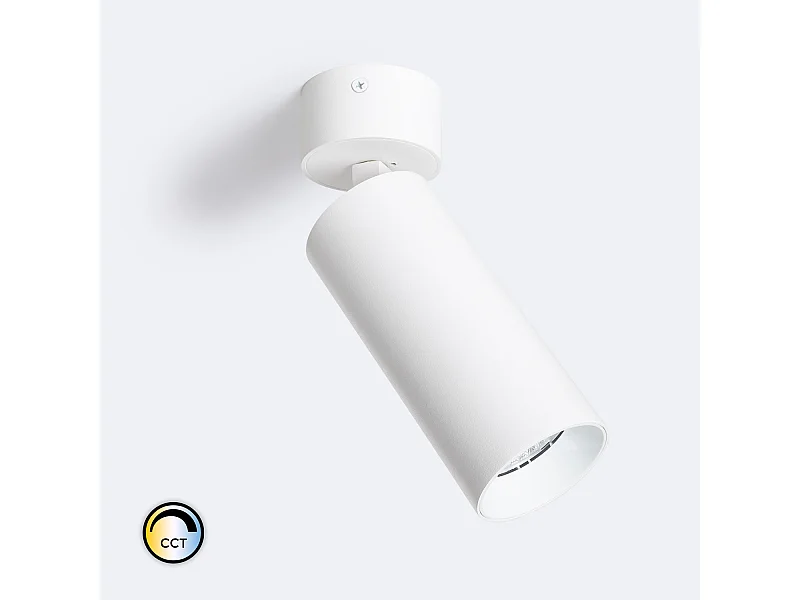 Applique LED Superficie 18W Alluminio Misoh (2700K - 4000K - 6000K) 38º Bianco CCT