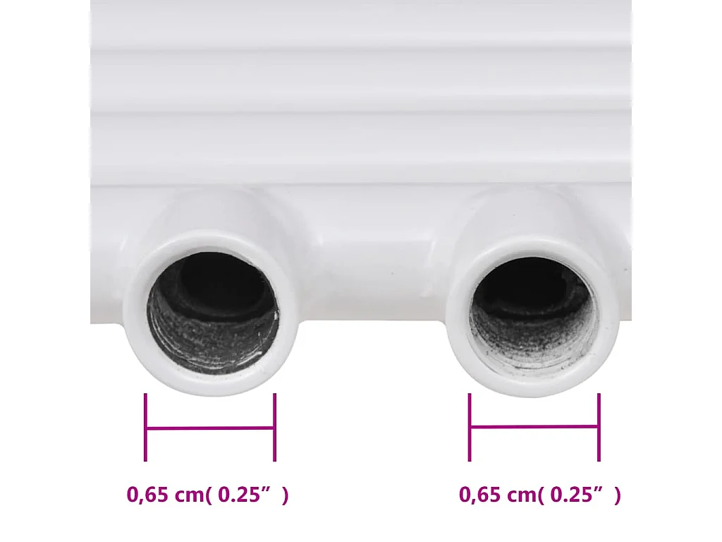 Handtuchheizkörper Warmwasser Gerade 500x764 mm