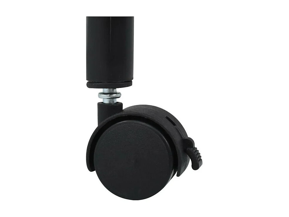 Wäschekorb mit 3 Taschen Creme Stahl