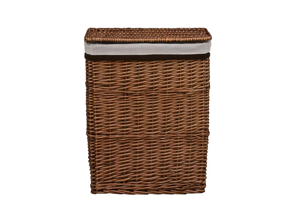Panier à linge Marron Saule