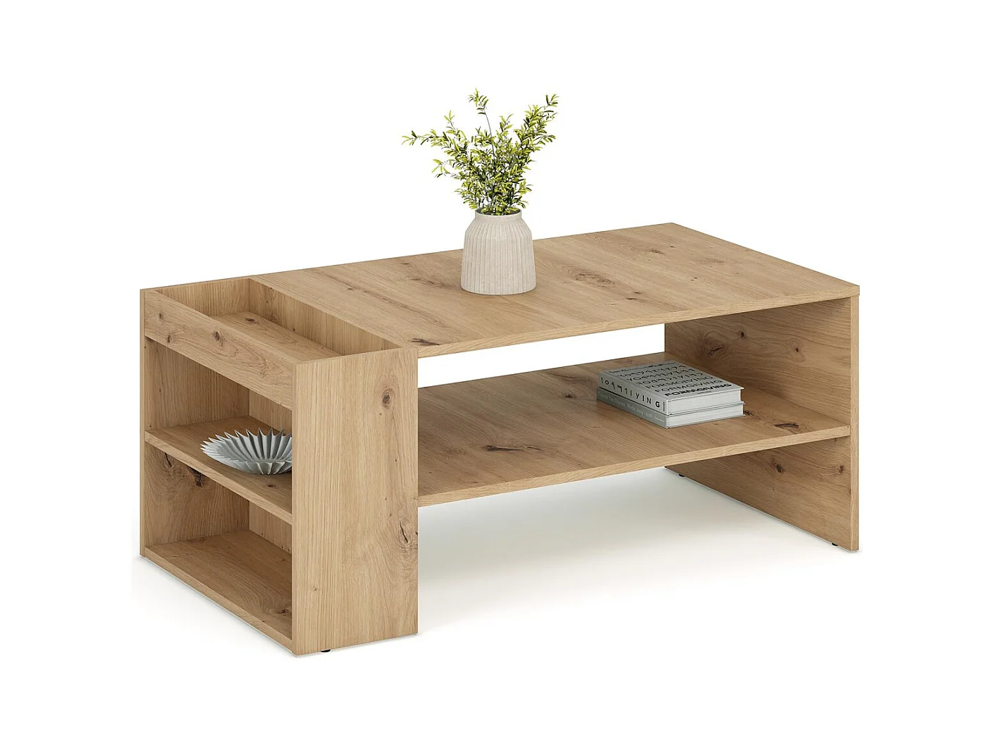 Tavolino da caffè Murcia/piano per mobile/marrone