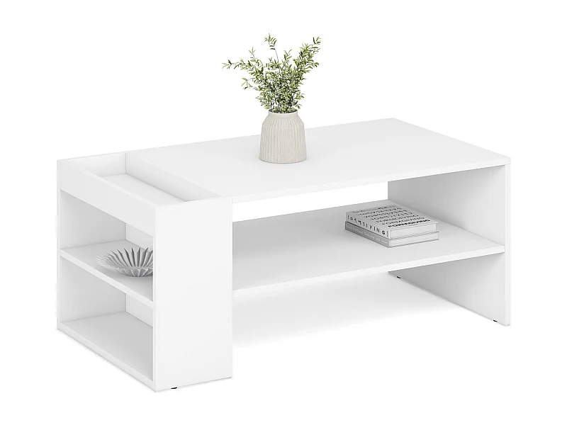 Table basse/plateau de meuble Murcia/blanc
