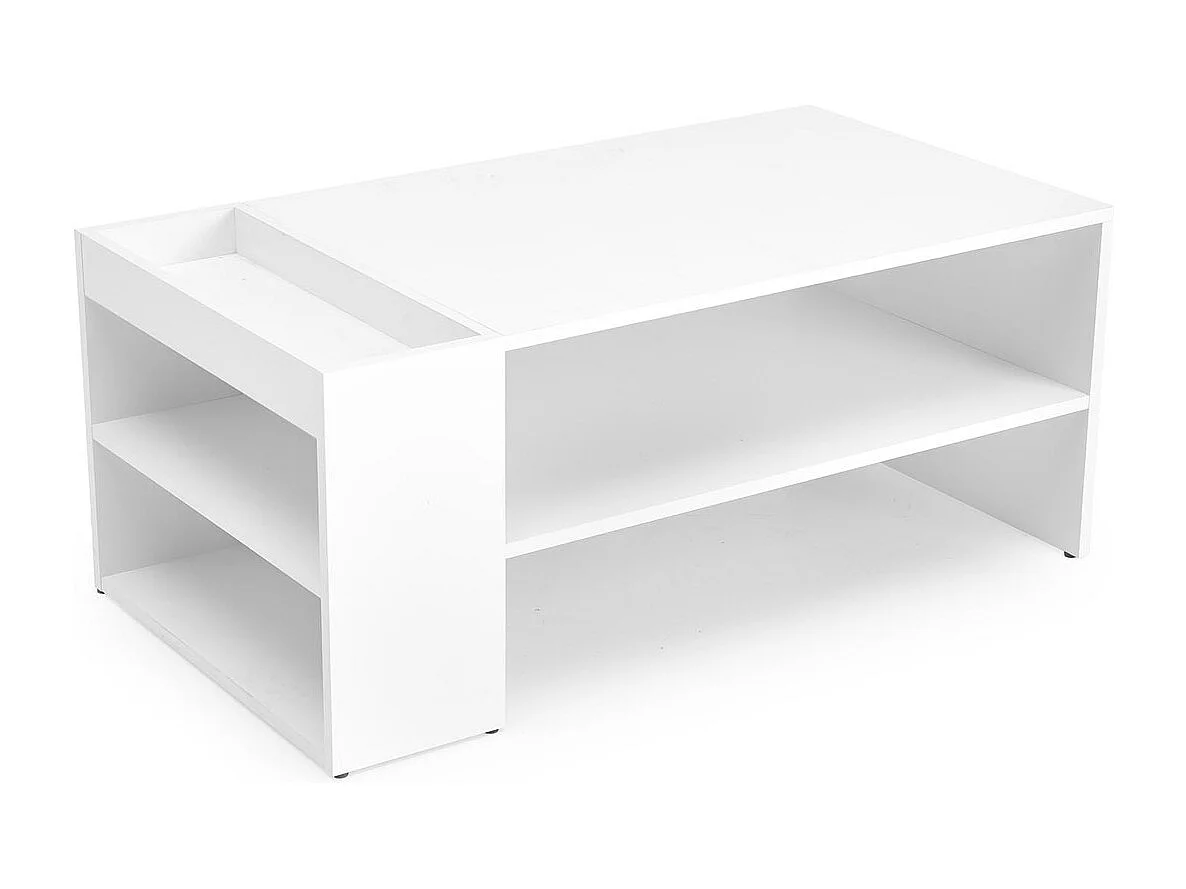 Tavolino da caffè Murcia/piano per mobile/bianco