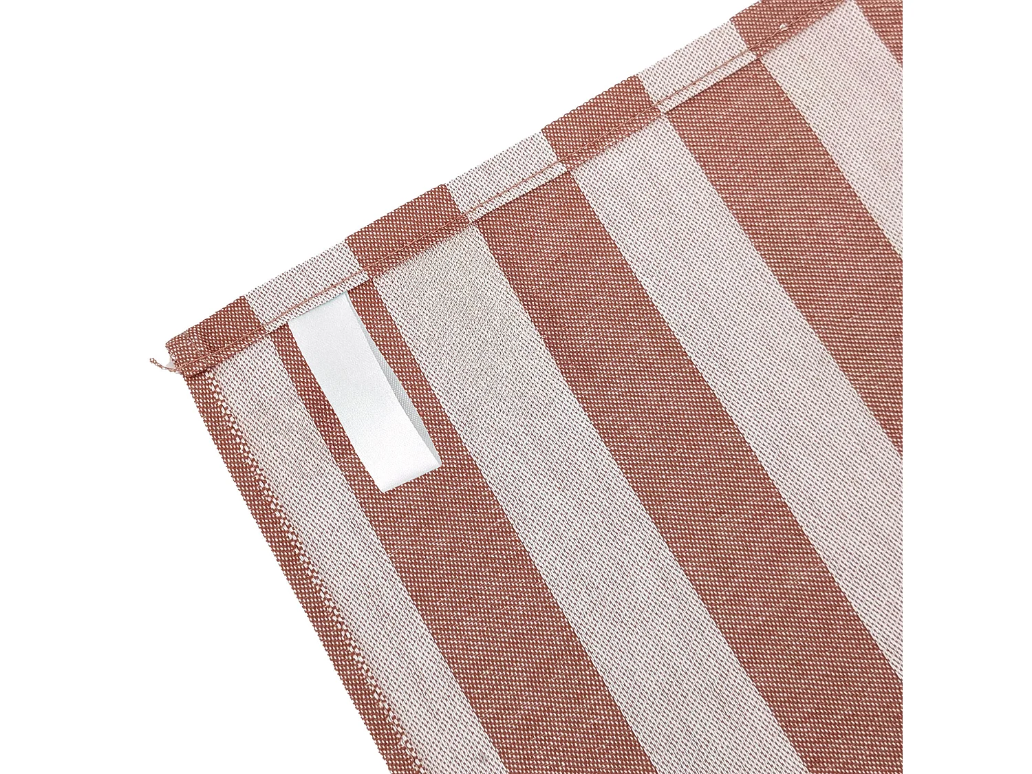 Lot de 2 torchons de cuisine toile 50x70 cm collection PAT EFFI marron country