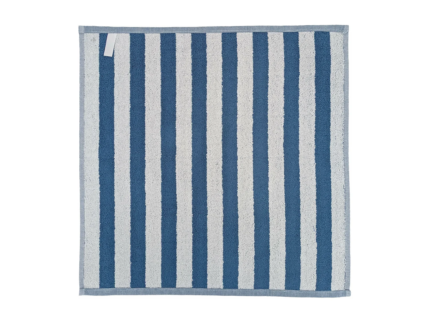 Lot de 2 torchons de cuisine éponge 50x50 cm collection PAT EFFI bleu pacific