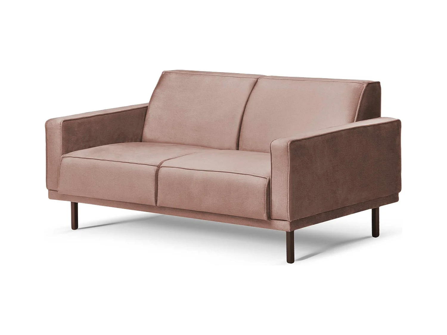 Einzelsofa BARO - 3-Sitzer - Rosa