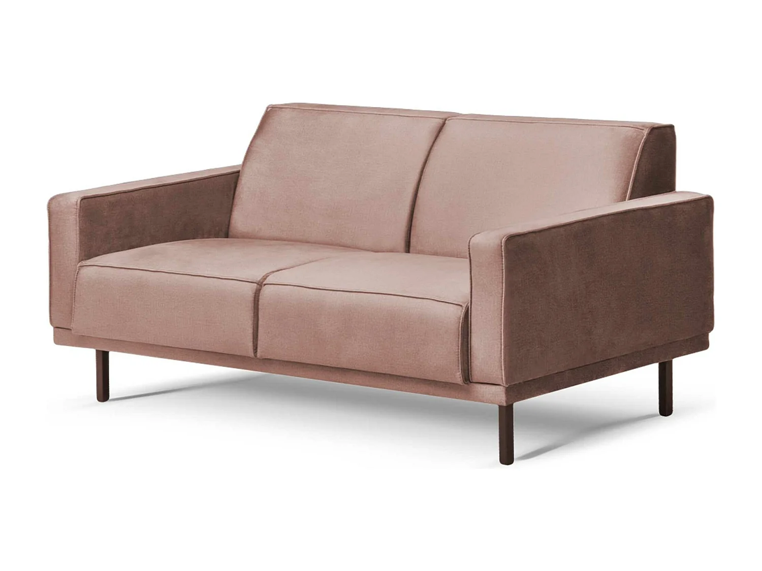 Einzelsofa BARO - 3-Sitzer - Rosa