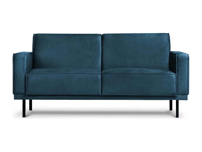 Einzelsofa BARO - 3-Sitzer - Marineblau