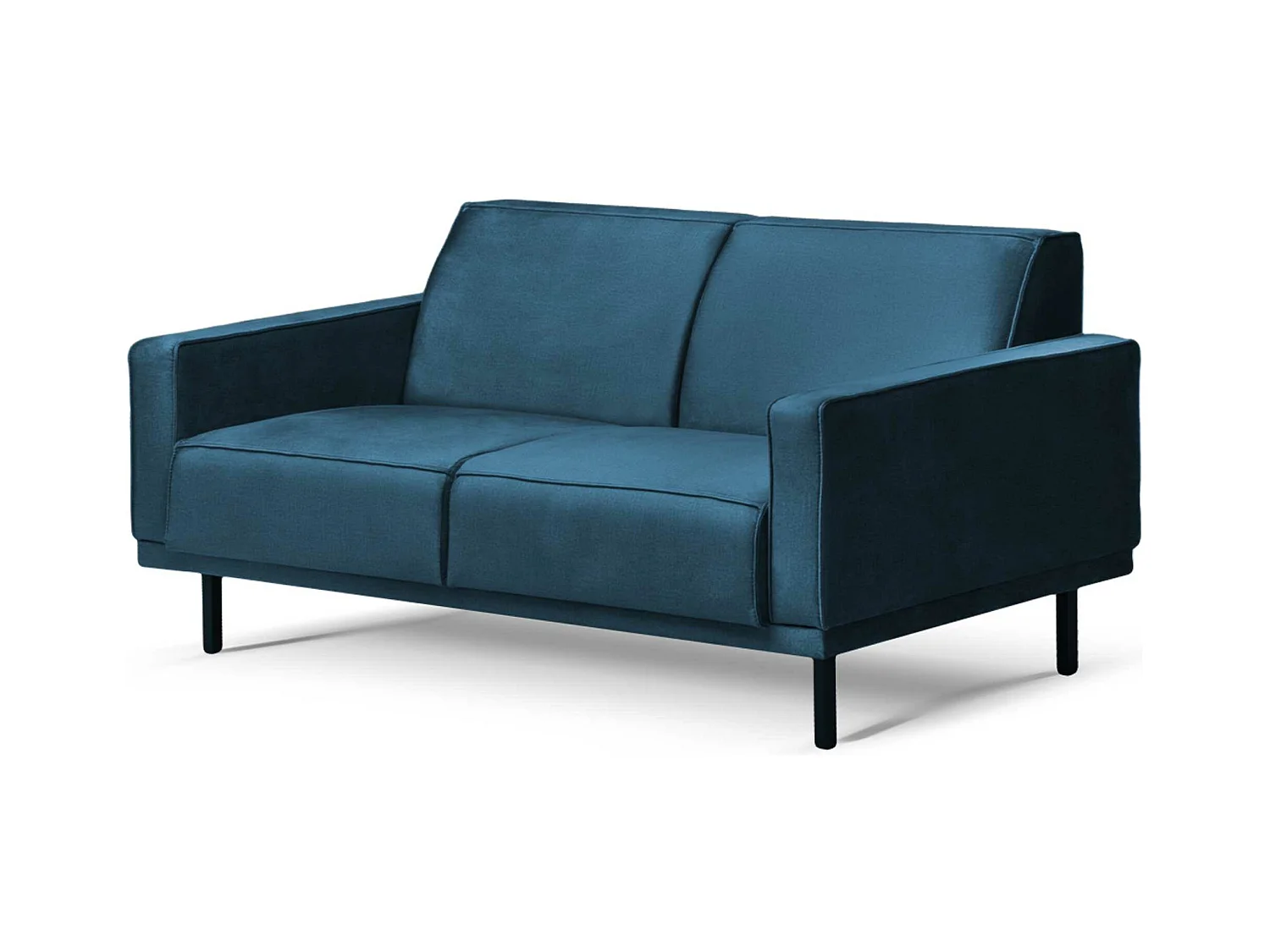 Einzelsofa BARO - 3-Sitzer - Marineblau