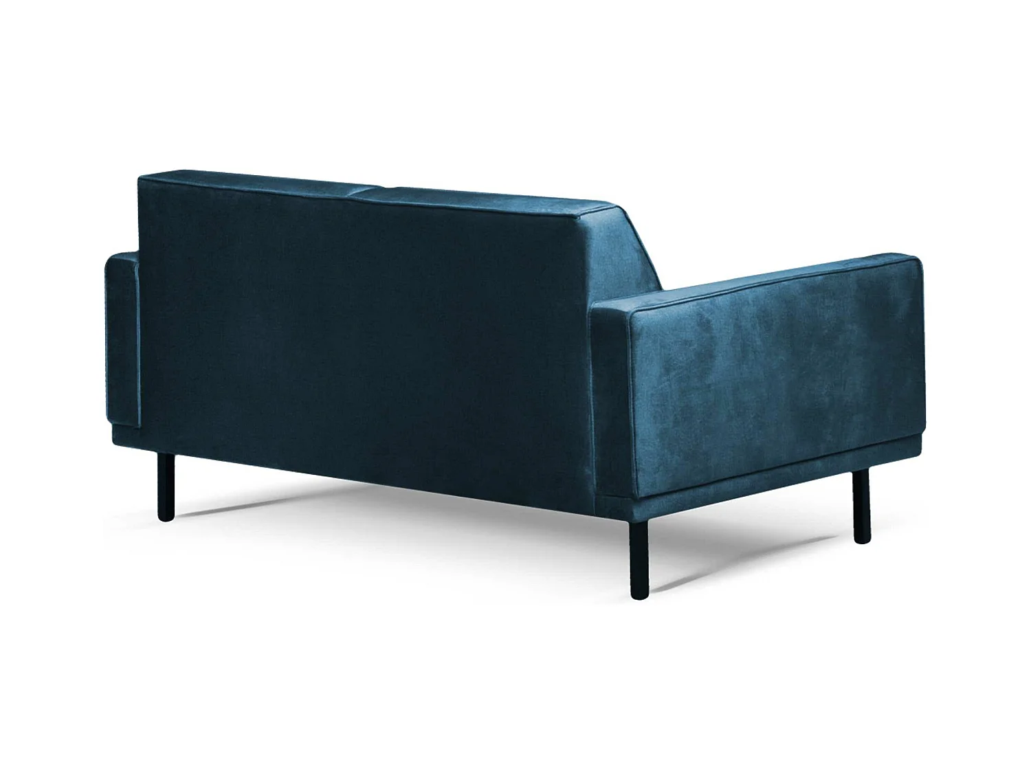 Einzelsofa BARO - 3-Sitzer - Marineblau