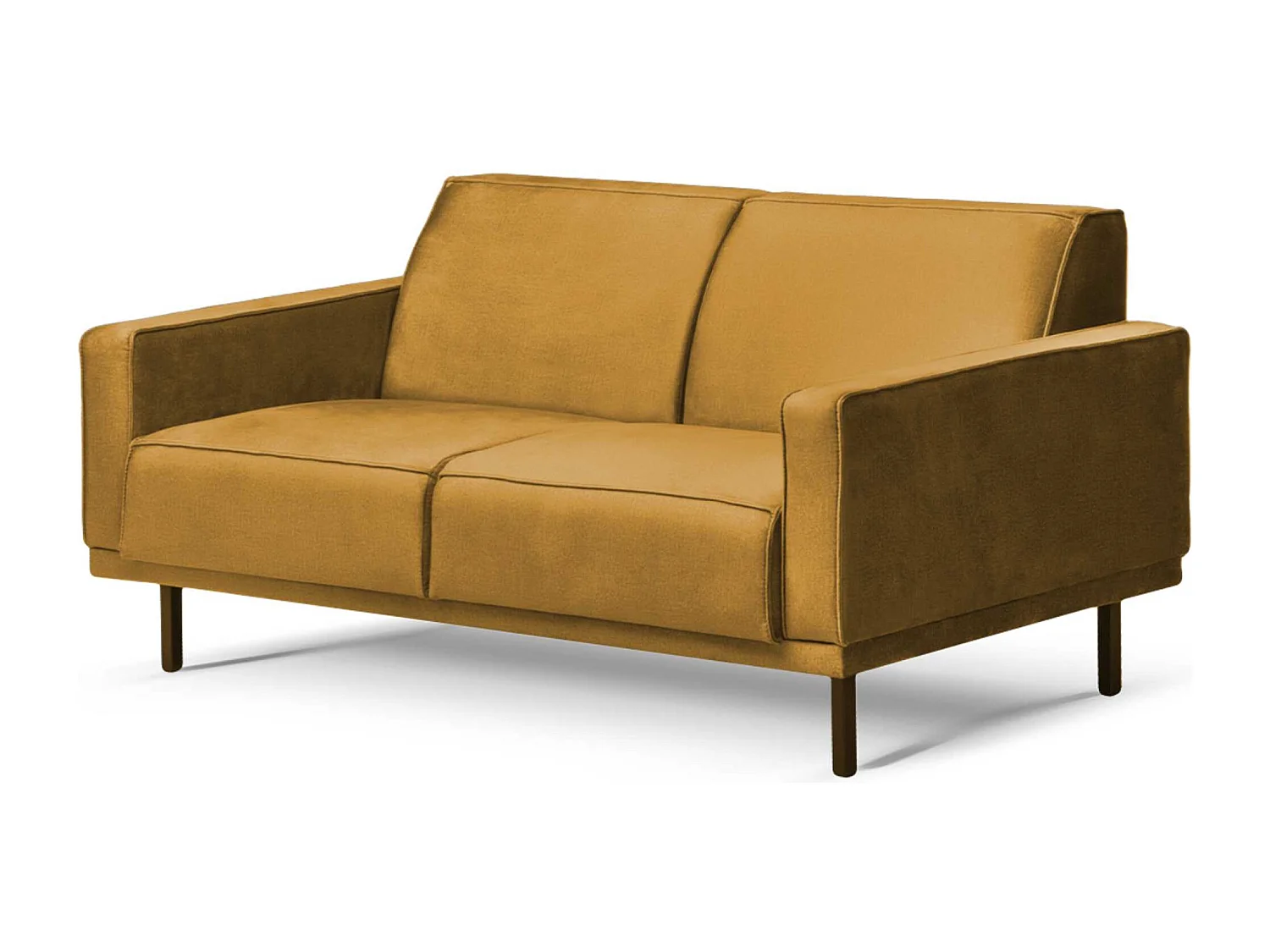 Einzelsofa BARO - 3-Sitzer - Gelb