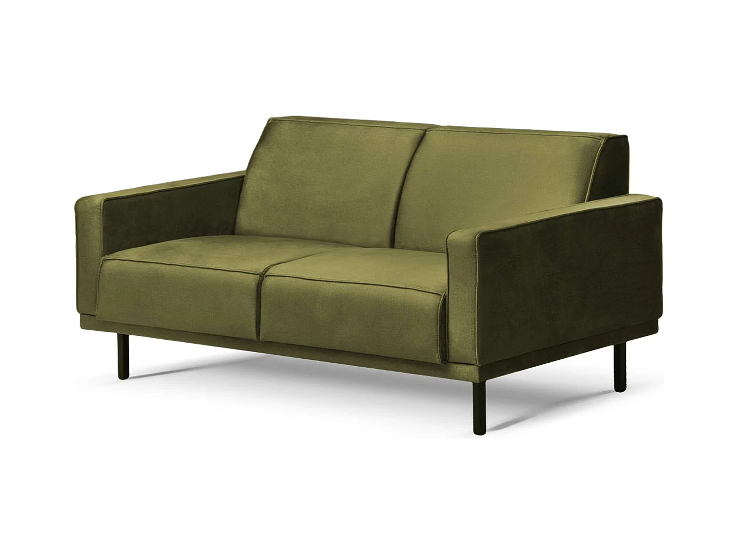 Einzelsofa BARO - 3-Sitzer - Olive