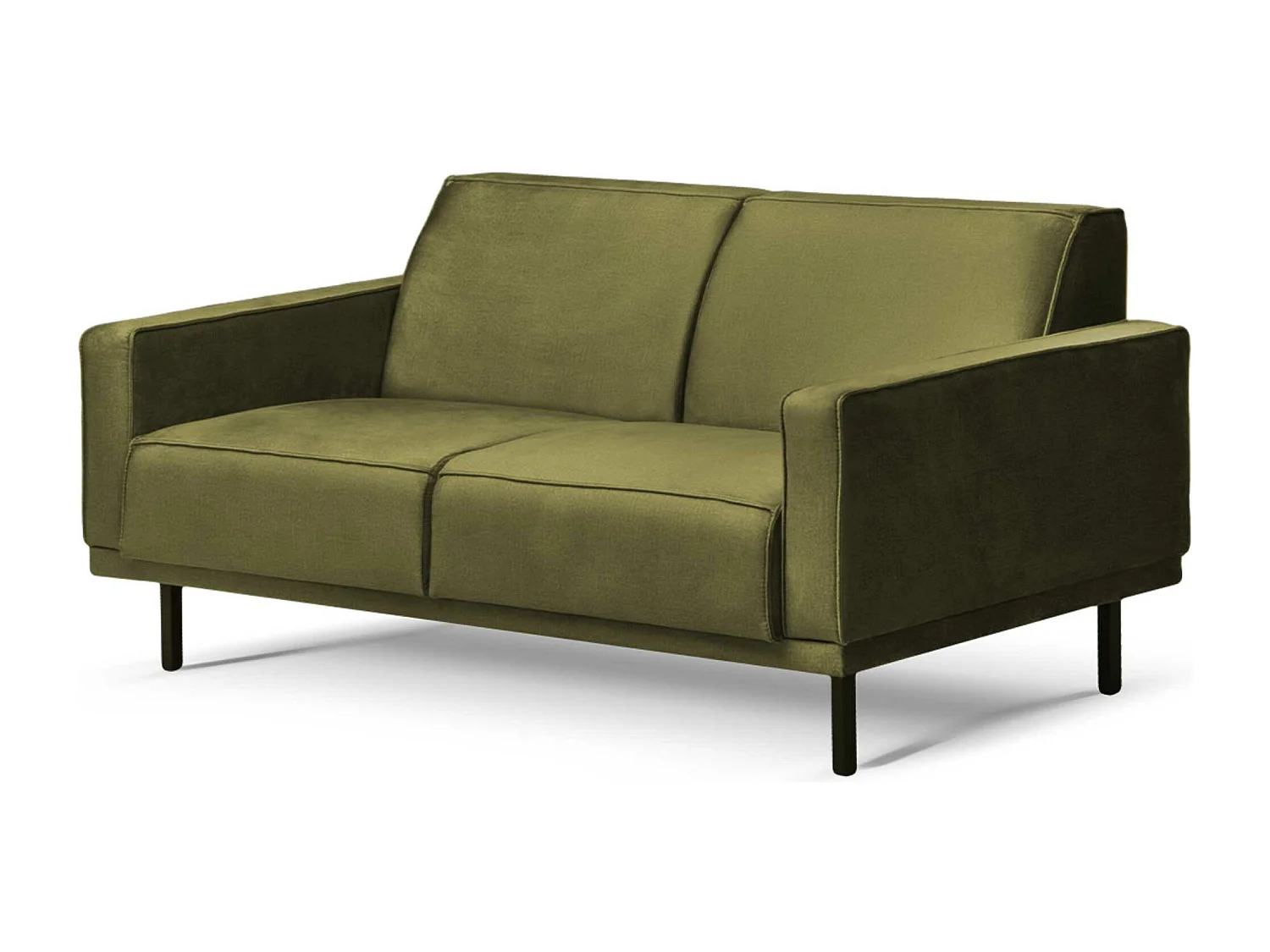 Einzelsofa BARO - 3-Sitzer - Olive
