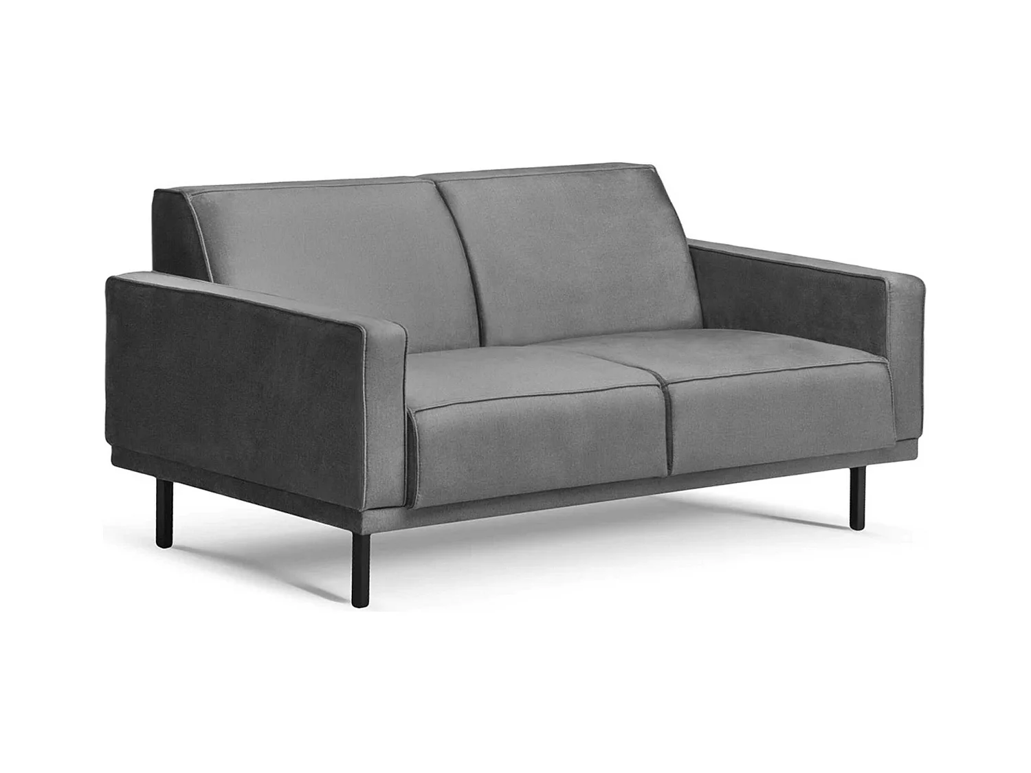 Einzelsofa BARO - 3-Sitzer - Dunkelgrau