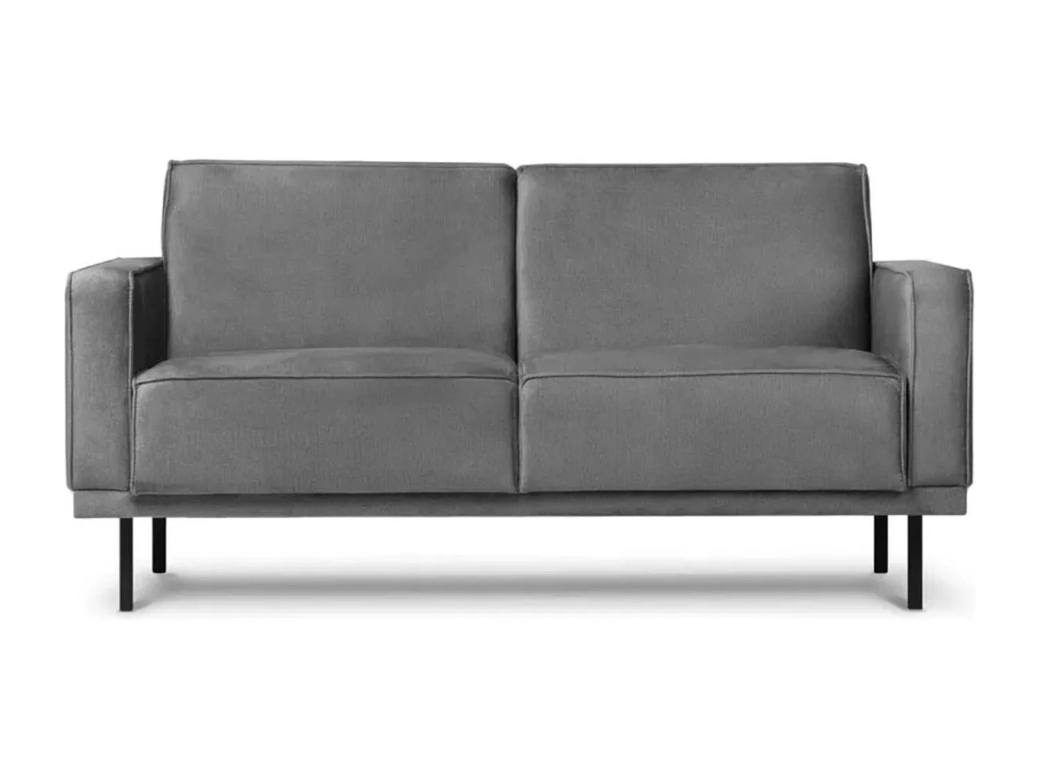 Einzelsofa BARO - 3-Sitzer - Dunkelgrau