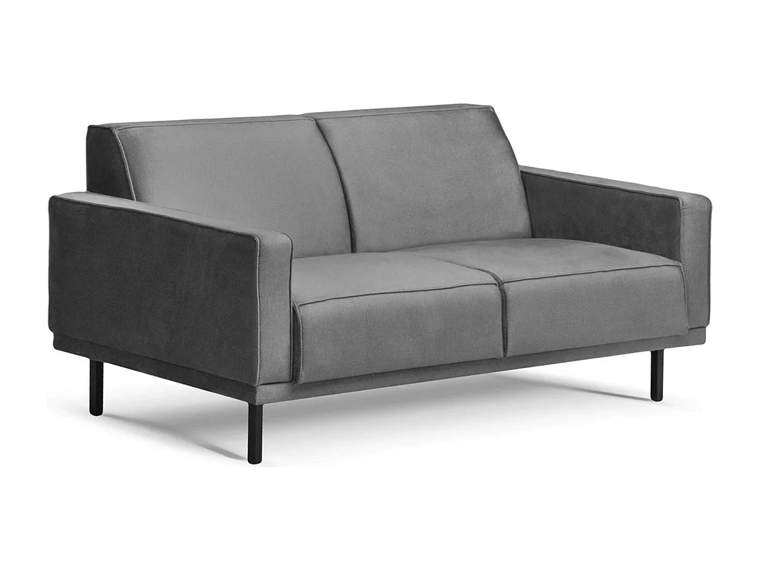 Einzelsofa BARO - 3-Sitzer - Dunkelgrau