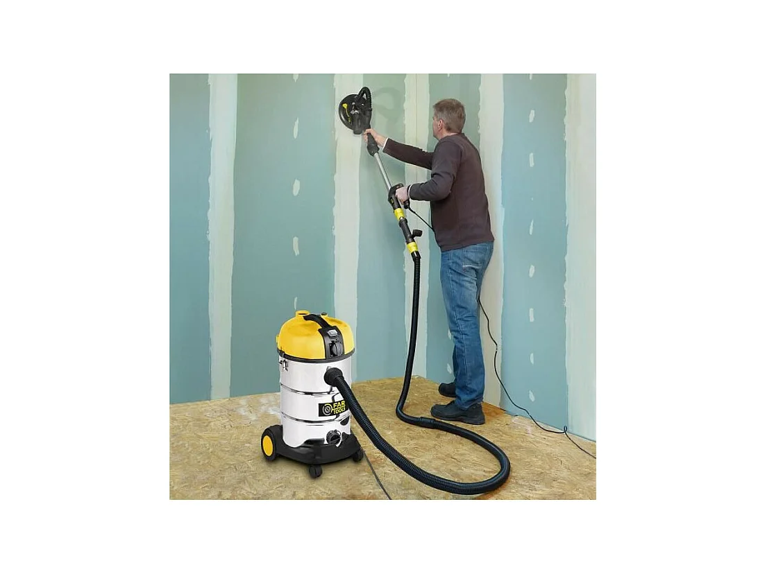 Aspirateur plaque de plâtre eau et poussieres NETUP 30P - 1 200 W