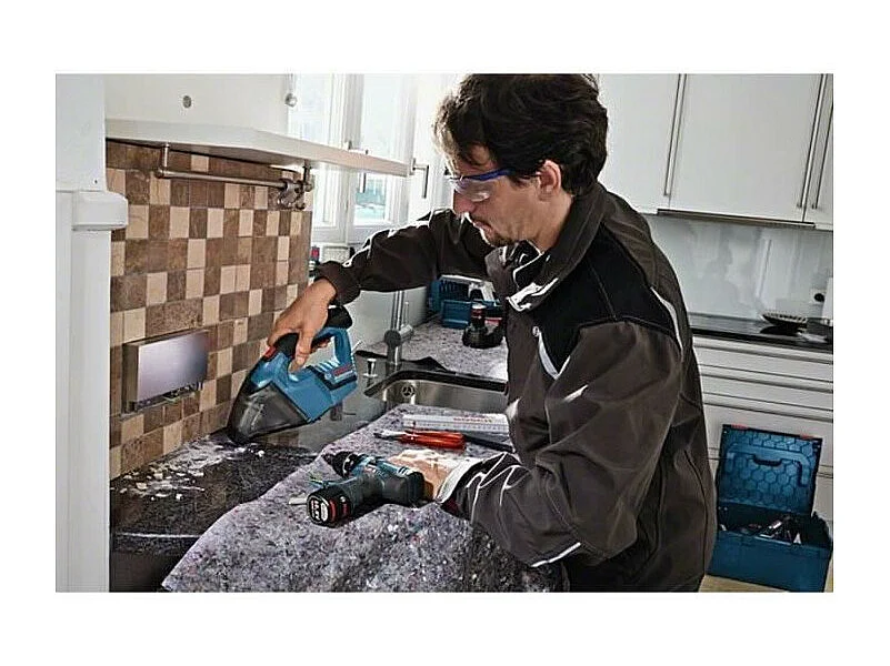 Aspirateur GAS 12V (machine seule) en coffret L-BOXX 102 - BOSCH Professional 06019E3001