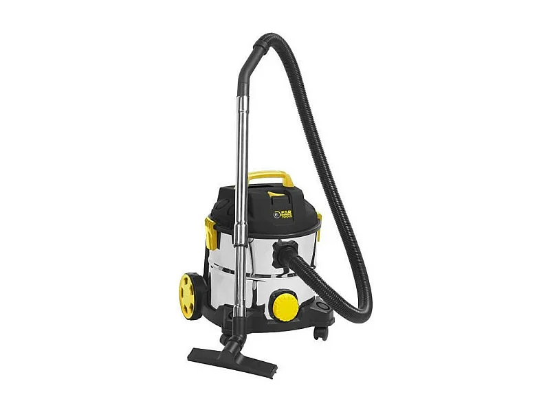 Aspiradora de Líquidos y Polvo FARTOOLS PRO NET-UP20IB 1400W - Tanque de Acero Inoxidable 20L