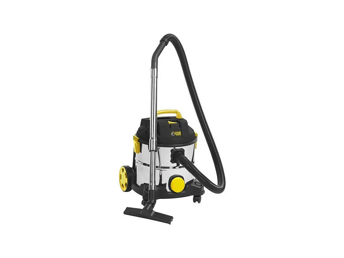 Aspiradora de Líquidos y Polvo FARTOOLS PRO NET-UP20IB 1400W - Tanque de Acero Inoxidable 20L