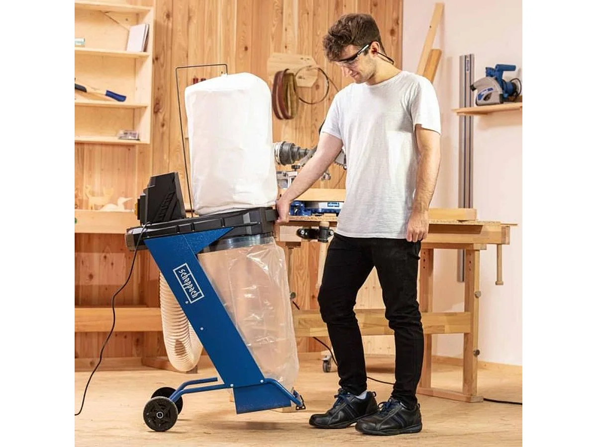 Aspirateur d'atelier de 75L - DC500 - SCHEPPACH