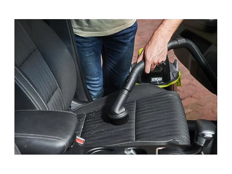 Aspirapolvere per acqua e polvere 18V RYOBI ONE+ R18WDV-0, Serbatoio in Acciaio Inox 18L, Fornito con Accessori