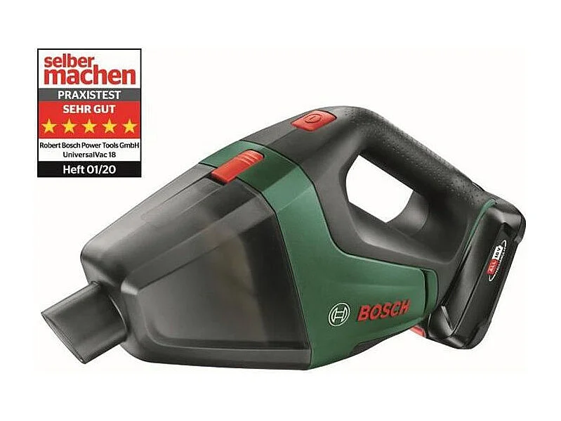 Aspirapolvere a mano senza fili BOSCH UniversalVac18 SET 1 Batteria 2,5Ah