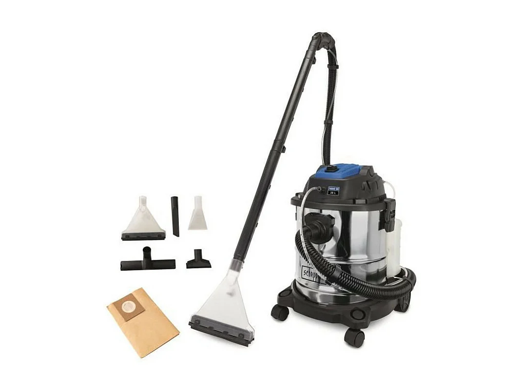 Aspiradora Inyector Extractor 5 en 1 Scheppach SprayVac20