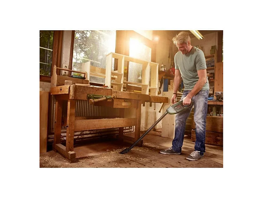 Aspirateur a main sans-fil Bosch - EasyVac 12 Livre avec 1 Batterie, Chargeur et Accessoires